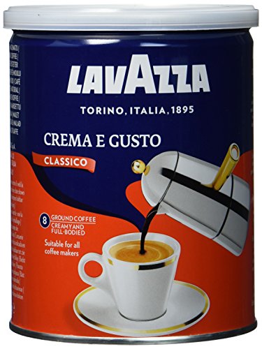 Lavazza Gemahlener Kaffee - Crema E Gusto - 4er Pack (4 x 250g Dose) von Lavazza