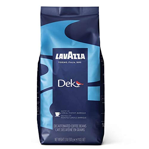 Lavazza Kaffee DEK, Decaf Espresso, Ganze Bohnen Entkoffeiniert, Koffeinfrei, 500g von Lavazza