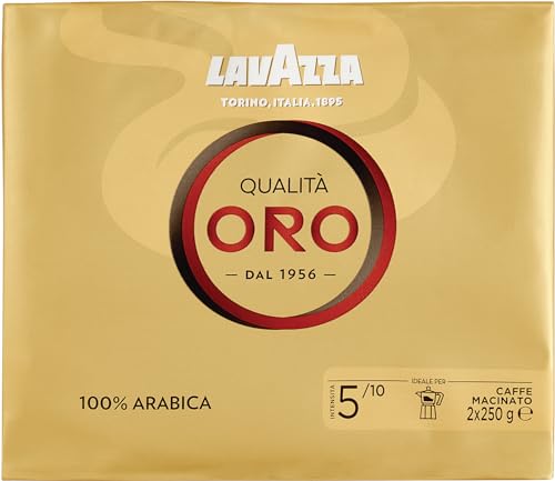 Lavazza Kaffee Espresso - Qualita Oro, 2x250g gemahlen von Lavazza