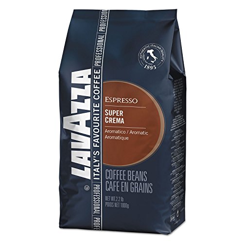 Lavazza Kaffee Espresso Super Crema, ganze Bohnen, Bohnenkaffee, 1000g von Lavazza