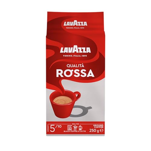 Lavazza Gemahlener Kaffee - Qualità Rossa - 1er Pack (1 x 250 g) von Lavazza