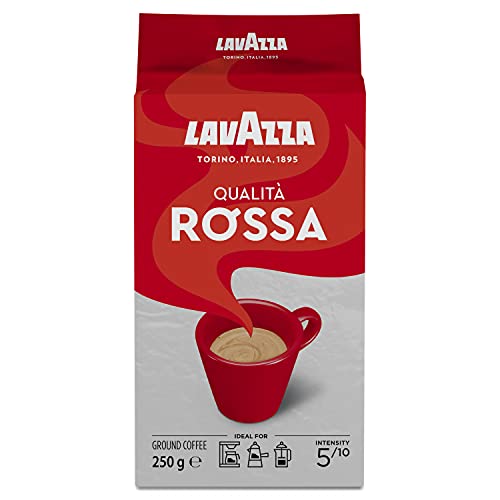 Lavazza Gemahlener Kaffee - Qualità Rossa - 1er Pack (1 x 250 g) von Lavazza
