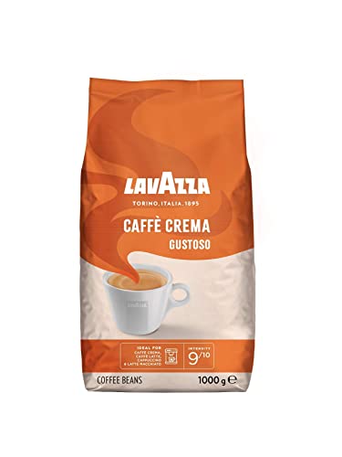 Lavazza Kaffeebohnen - Caffè Crema Gustoso - 6er Pack (6 x 1 kg) von Lavazza