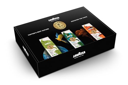 Lavazza, Tierra Probierset Handgepflückte Bio-Kaffeebohnen, 3 Packungen mit 500 g, Tierra for Africa, Tierra for Amazonia, Tierra for Planet, 1500 g von Lavazza