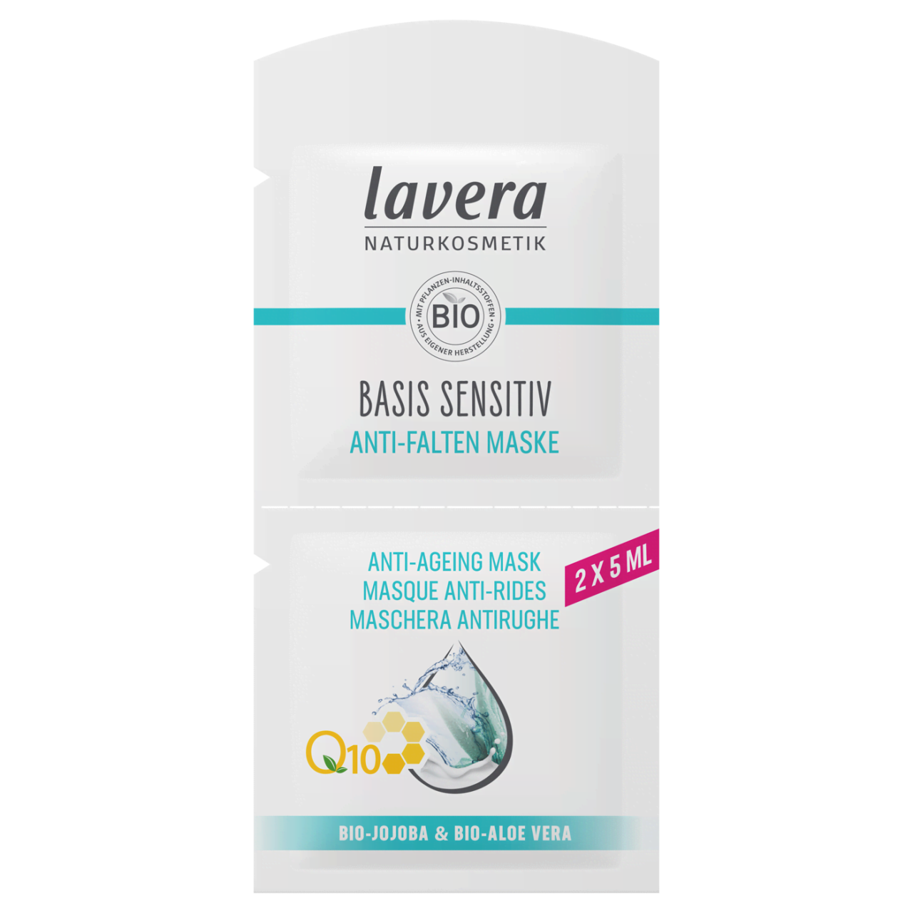 Maske Anti-Falten Q10 von Lavera