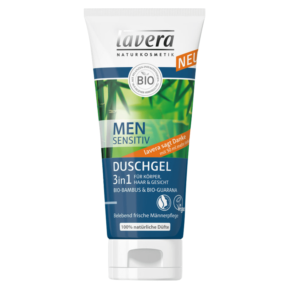 Men sensitiv 3 in 1 Duschgel von Lavera