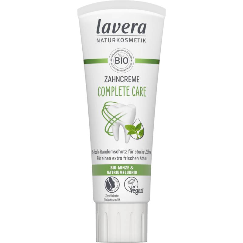 Zahncreme Complete Care mit Fluorid von Lavera