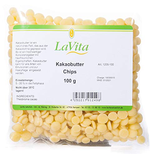 DUNOG Kakaobutter-Chips in Lebensmittelqualität – 0,2 Pfund DUNOG Kakaobutter-Chips in Lebensmittelqualität – 0,2 Pfund von lavita