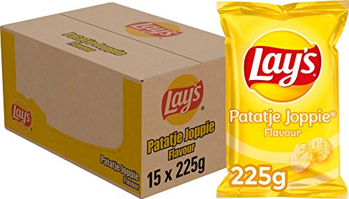 Lay's Chips - Pommes Frites Joppie, 15 Stück x 225 g von Lay's