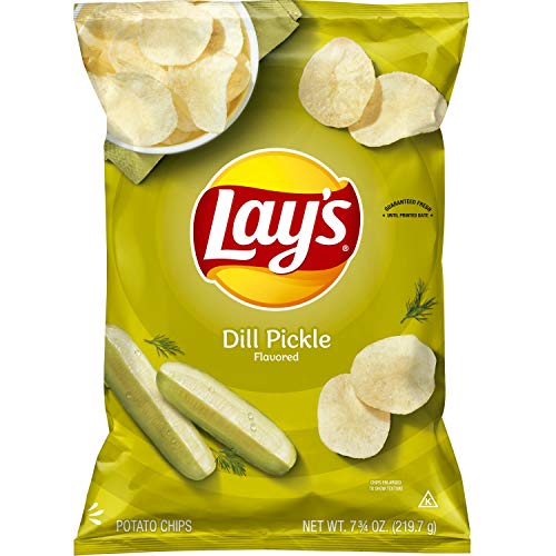 Lay's Dill Pickle Flavored Potato Chips - 7.75oz von Lay's