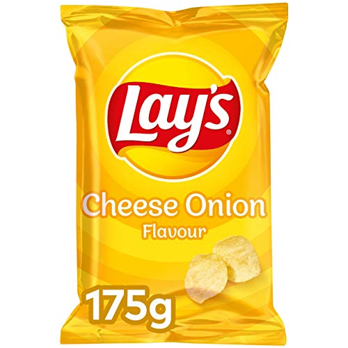 Lay's Käsezwiebelchips - 8 Beutel x 175 Gramm von Lay's