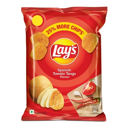 Lay's Kartoffelchips – spanischer Tomaten-Tango, 50 g/52 g (Gewicht kann variieren) von Lay's