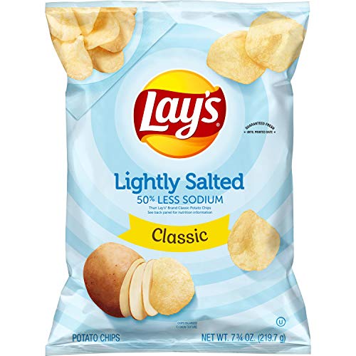 Lay's Lightly Salted Classic Potato Chips - 7.75oz von Lay's