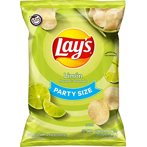 Lay's Limon Party Size Potato Chips - 12.5oz von Lay's