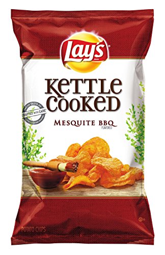 Lay's Mesquite BBQ Flavored Kettle Cooked Potato Chips - 8oz Lay's Mesquite BBQ Flavored Kettle Cooked Potato Chips - 8oz von Frito Lay