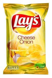 Lay's chips cheese onion 175 gr | 8x | Gesamtgewicht 1400 gr von Lay's