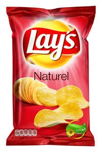 Lay's chips naturel 175 gr | 8x | Gesamtgewicht 1400 gr von Lays