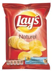 Lay's chips naturel 40 gr | 20x | Gesamtgewicht 800 gr von Lay's