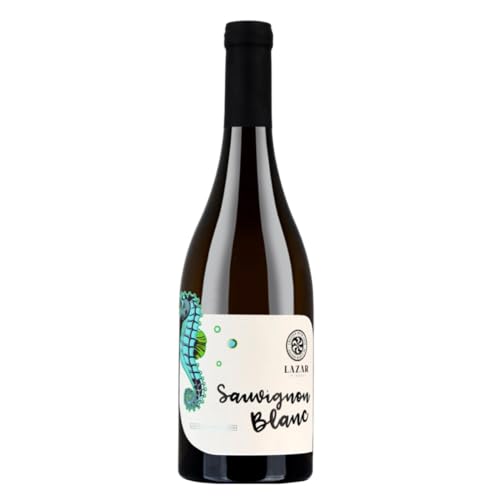 Sauvignon Blanc 2022 Lazar Winery - Trockener Weißwein aus Mazedonien, 12% Vol. - Ideal zu Spargel & Ziegenkäse, 0,75 L von Lazar Winery