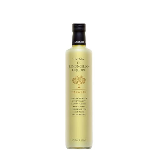 Limoncello cream Liqueur 15% Vol. 500 ml Flasche Limoncello cream Liqueur 15% Vol. 500 ml Flasche von Lazaris