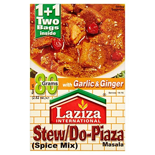 Laziza Dopiaza Dopiaza Eintopf, 80 g, 6 Stück Laziza Dopiaza Dopiaza Eintopf, 80 g, 6 Stück von Laziza