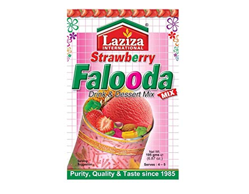 Laziza - 195g Falooda Mischung Erdbeere von Laziza
