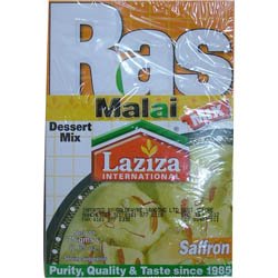 Laziza - 75g Ras Malai Safran Mischung für Milchteigbällchen von Laziza