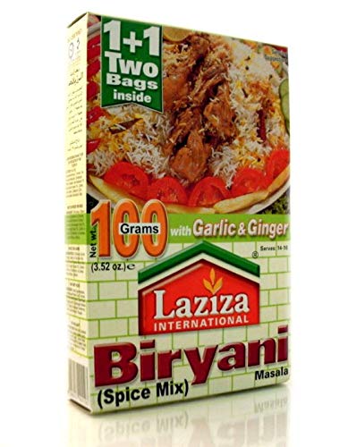 Laziza Biryani Masala 100 g (2 Stück) von Laziza