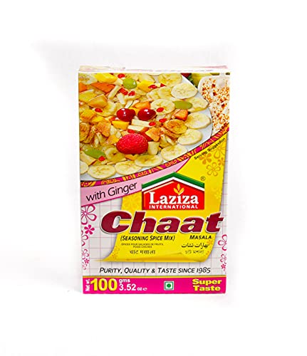 Laziza Chaat Masala Gewürzmischung | Chaat Masala | Easy Cook | 100 g von Laziza