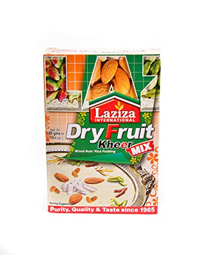 Laziza Kheer Mix | Trockenfruchtgeschmack | Indische Süßigkeiten Mix | 155g von Laziza