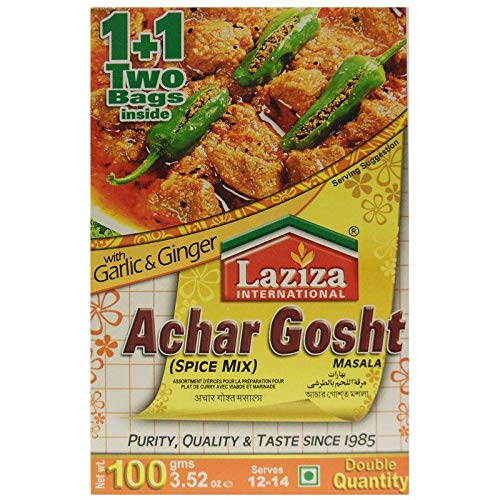 Laziza Masala-Gewürzmischung, 2 Stück, alle Sorten Laziza Masala-Gewürzmischung, 2 Stück, alle Sorten von Laziza