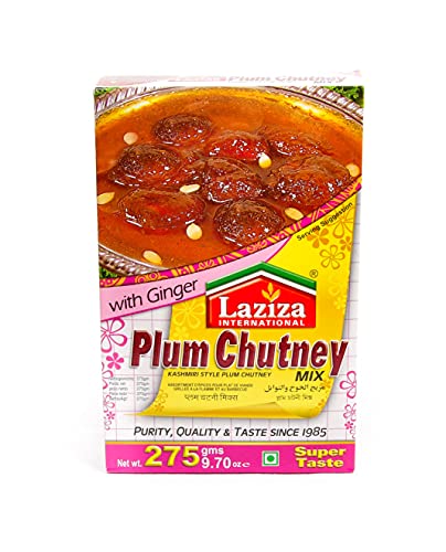Laziza Pflaumen-Chutney-Mix | Indische Süßigkeiten Mix | 275 g von Laziza