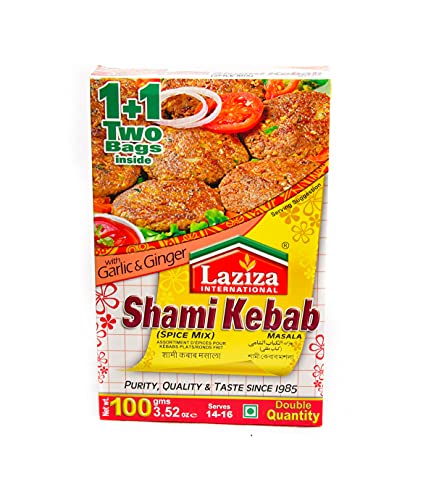 Laziza Shami Kebab Masala 6er Pack Laziza Shami Kebab Masala 6er Pack von Laziza