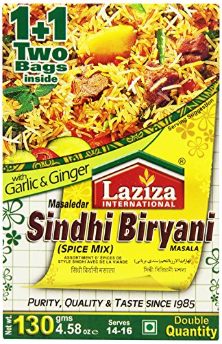 Laziza Sindhi Biryani Masala, 130-Gram Boxes (Pack of 6) by Laziza [Foods] von Laziza