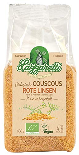 Lazzaretti Bio Couscous Rote Linsen, 400 g von Lazzaretti