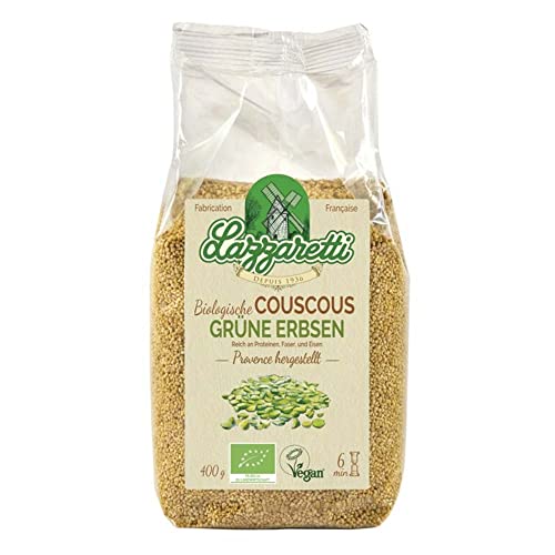 Lazzaretti Couscous - Grüne Erbsen, 400g von Lazzaretti
