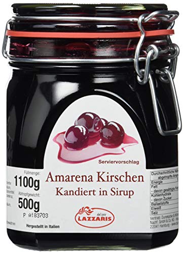Lazzaris Ital. Amarena-Kirschen, 1er Pack (1 x 1.1 kg) von Lazzaris