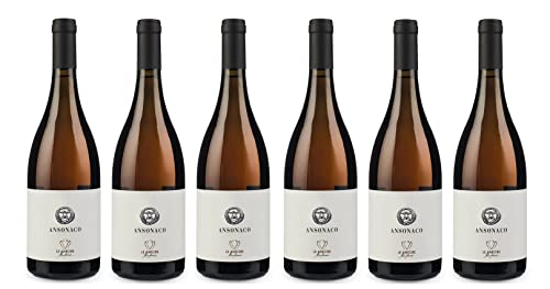 6x 0,75l - 2019er - Le Anfore di Elena Casadei - Ansonaco - Ansonica Bianco - Toscana I.G.P. - Italien - Weißwein trocken von Le Anfore di Elena Casadei