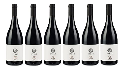 6x 0,75l - 2021er - Le Anfore di Elena Casadei - Syrah - Toscana I.G.P. - Italien - Rotwein trocken von Le Anfore di Elena Casadei