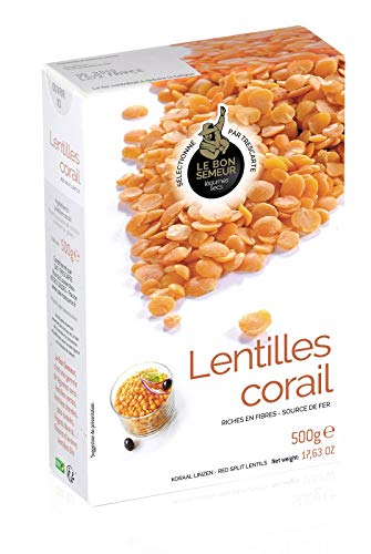 Le Bon Semeur Lentilles Corail, 500 g von Le Bon Semeur