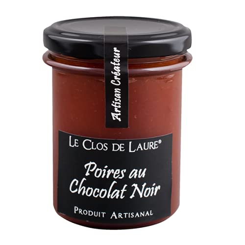 Le CLos de Laura, Birnenkonfitüre mit Schokolade, aus Frankreich, 220 g von Le Clos de Laure
