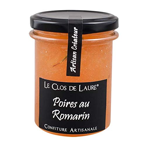 Le Clos de Laure, Provencalische Birne-Rosmarin-Marmelade, 220g. von Le Clos de Laure