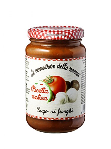 Sugo ai funghi, Tomatensauce mit Pilzen Sugo ai funghi, Tomatensauce mit Pilzen von Conserve della Nonna