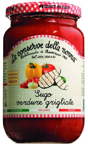 Sugo alle verdure grigliate, Tomatensauce mit gegrilltem Gemüse, 370 ml von Le Conserve della Nonna