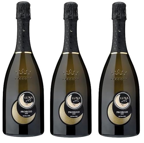 3x 1,5l - Luna d'Or - Prosecco - Spumante - extra dry - MAGNUM - Prosecco D.O.P. - Italien - Schaumwein trocken von Le Contesse