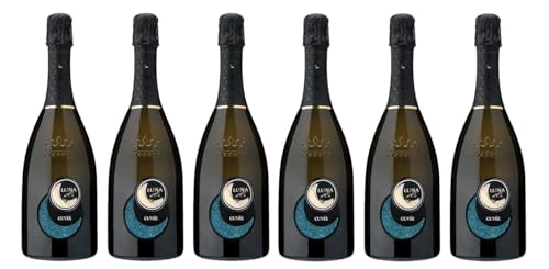 6x 0,75l - Luna d'Or - Cuvée Spumante - extra dry - Veneto I.G.P. - Italien - Schaumwein trocken von Le Contesse