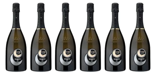 6x 0,75l - Luna d'Or - Prosecco - Spumante - brut - Prosecco D.O.P. - Italien - Schaumwein trocken von Le Contesse