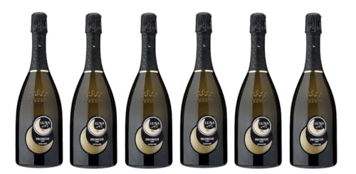 6x 0,75l - Luna d'Or - Prosecco - Spumante - extra dry - Prosecco D.O.P. - Italien - Schaumwein trocken von Le Contesse