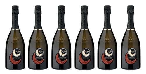 6x 0,75l - Luna d'Or - Prosecco Superiore - extra dry - Prosecco Conegliano Valdobbiadene D.O.C.G. - Italien - Schaumwein trocken von Le Contesse