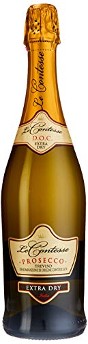 Le Contesse Prosecco Spumante DOC Extra Dry (1 x 0.75 l) von Le Contesse